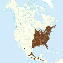 Map of range