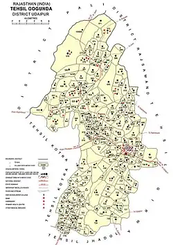 Gogunda tehsil