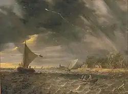 The Thunderstorm (1641), oil on canvas, 137.8 x 183.2&nbsp;cm., Fine Arts Museums of San Francisco