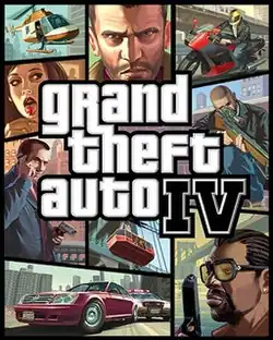 Video game cover art featuring various a collage of characters and scenarios