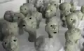 Bust, 2011, papier-mâché