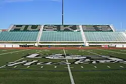 East side stands