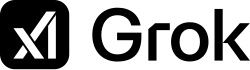 Second Grok logo, used from January to February 2025
