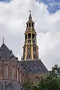 View of the tower. (from the East)