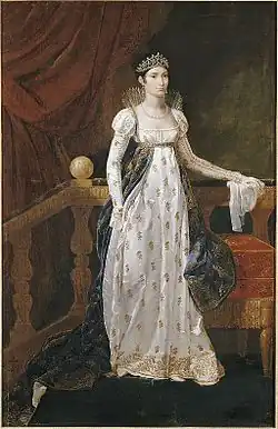Guillaume Guillon-Lethière - Elisa Bonaparte