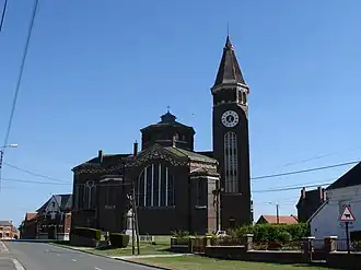 The church of Hébuterne