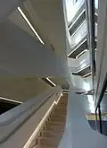Stairs inside the tower