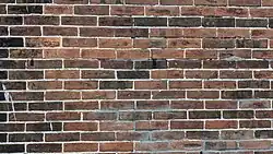 Red brick stacking