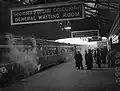 Last train before closure 31 December 1958