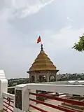 a replica of the temple of [[Hari Parbat|Mata Sharika Chakreshwar Hari Parbat Srinagar]]