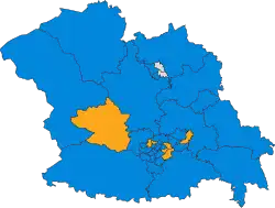 2018 results map
