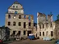 Castle palace from courtyard