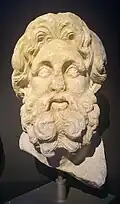 Head of Asclepios