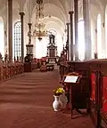 Interior with chandalier