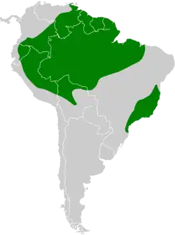 Map of range
