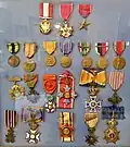 Medals and awards for Major Henry Balding Lewis