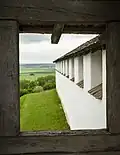 View of the fortification wall