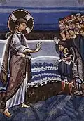Healing of a man with a withered hand