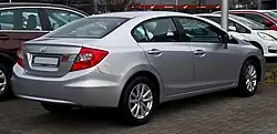 Rear view