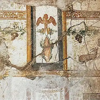 Triclinium South Wall Upper Zone