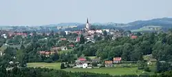 Hutthurm seen from Büchlberg