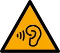 W087 – High sound volume levels