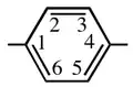 IUPAC 1,4-phenylene divalent group