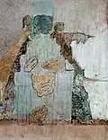 Mask Store, 1980, Oil on paper laid down on canvas, 71 x 50&nbsp;cm
