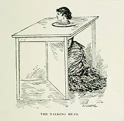 "Talking head".