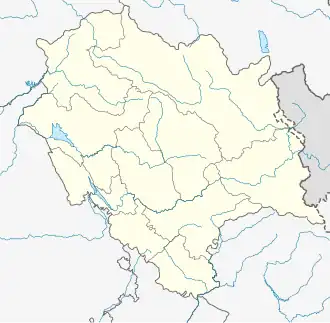 Solan is located in Himachal Pradesh