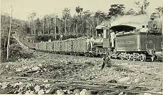 Sugar cane train in Cuba