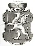 Coat of arms of the Polish Livonia (1720)