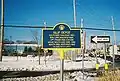 Islip Historic Society's plaque for the station on NY&nbsp;111.