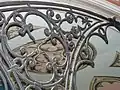 Interior metalwork detail