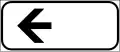Beginning of a danger or a prescription (horizontal)