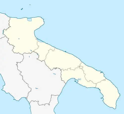 Corato is located in Apulia