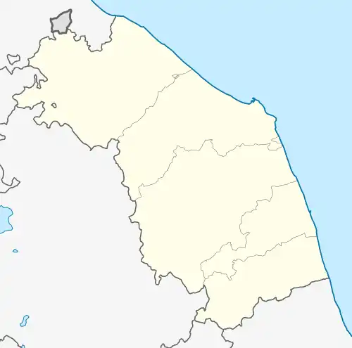 Offida is located in Marche