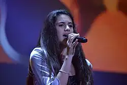 Popović at the JESC 2013 rehearsal