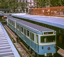 MP 59 at Bastille station in 1964