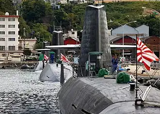 Sōryū-class submarine in Kure Naval Base