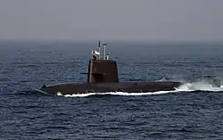 JS Yaeshio during JMSDF Fleet Review in 2006.