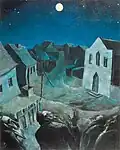 Levona benschen (1920) by Jacob Steinhardt. Oil on canvas.[640]