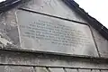 Inscription on James Gillespie's tomb, Colinton, Edinburgh