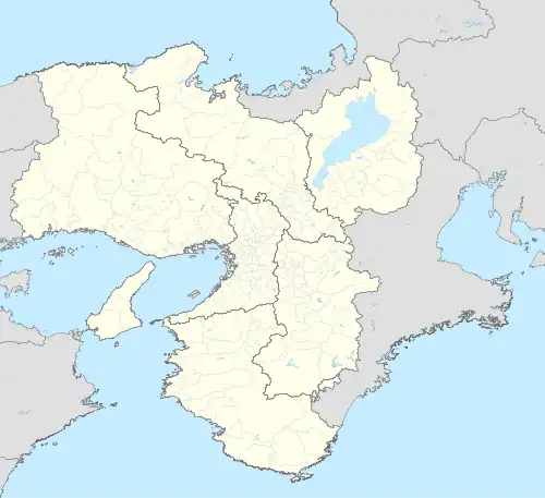 Awano Station is located in Kansai region