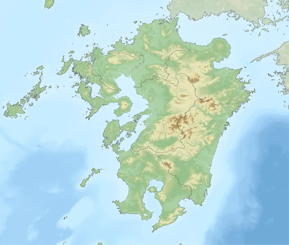 Mount Aso is located in Kyushu
