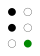⠣ (braille pattern dots-126)