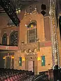 The detail from the stage.