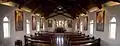 A panorama of the chapel interior