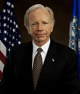 Joseph Lieberman, former US Senator from Connecticut, 2000 Vice Presidential nominee and 2004 presidential candidate