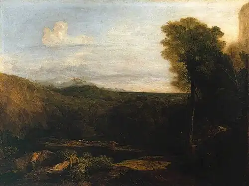 Narcissus and Echo by J.M.W. Turner